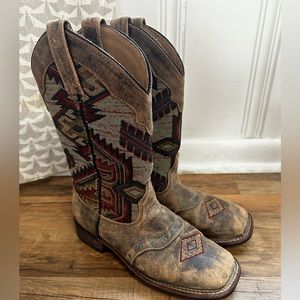 Laredo Aztec Cowboy Boots